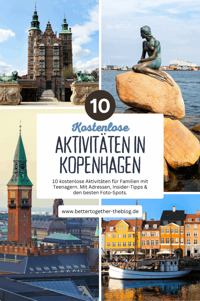 Kopenhagen mit Teenager: 10 kostenlose Aktivitäten für Familien mit Teenagern
